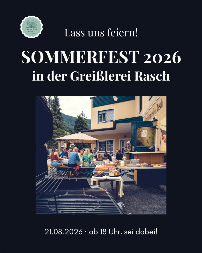 Sommerfest in der Greißlerei Rasch